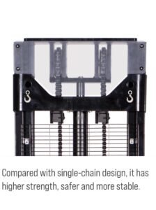 Empilhadeira Patolada 1,5 Ton Logística Leve